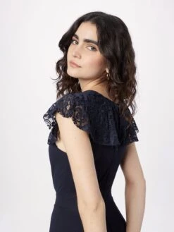 Wal G Combinaisons Longues Combinaison SARAH Femme Bleu Marine -Wal G 67207ef44a130edb7ae35f9682a516e0