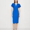 Wal G Antalya Ruffle Midi - Robe De Soirée - Electric Blue 1 Wal G Antalya Ruffle Midi - Robe De Soirée - Electric Blue -Wal G 67eac72495c742b2b0aa59c347b83be4