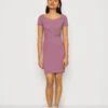 Wal G Gary Bodycon Dress - Robe En Jersey - Mauve Pink