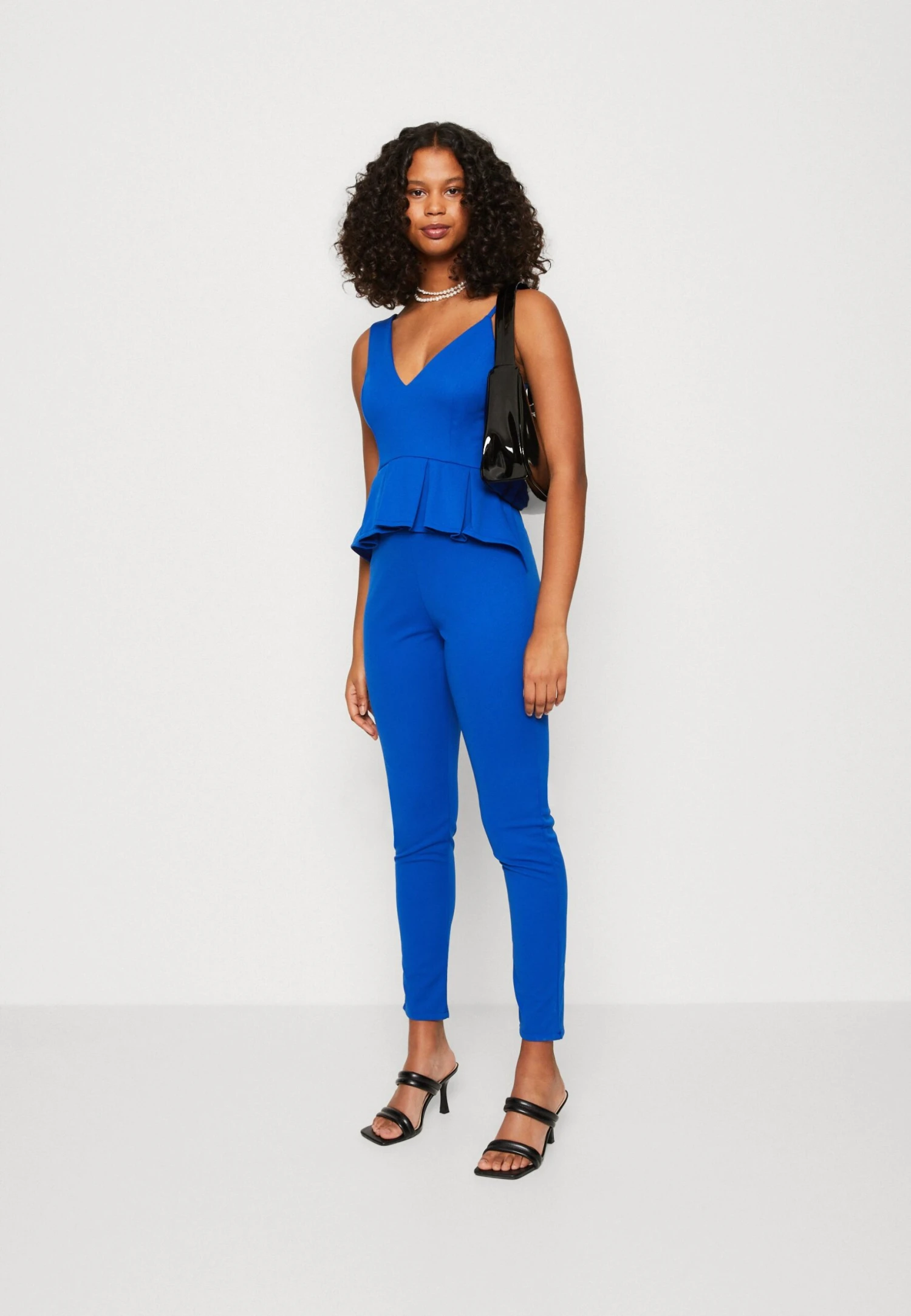 Wal G Xena Peplum - Combinaison - Electric Blue 4 Wal G Xena Peplum - Combinaison - Electric Blue – Image 2