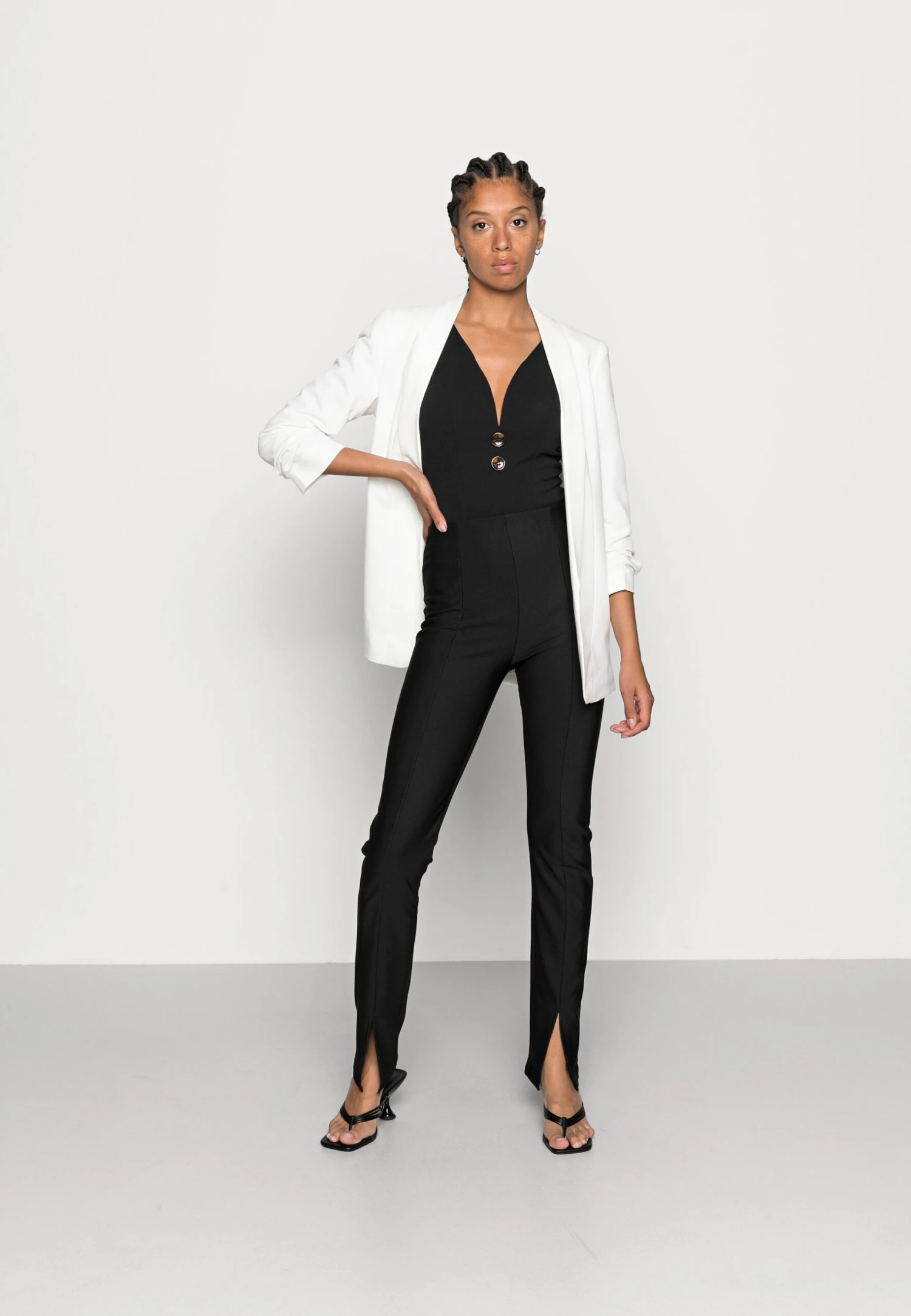 Wal G Tortoise Button Body - Débardeur - Black 4 Wal G Tortoise Button Body - Débardeur - Black – Image 2