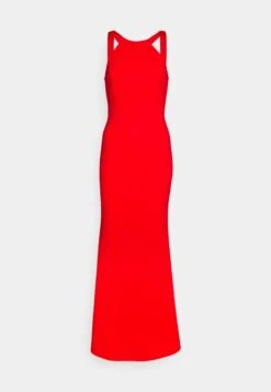 Wal G Sacha Frill Dress - Robe De Cocktail - Red -Wal G 6dd22e4774d649fdaec4f0a676d403d2