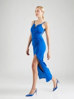 Wal G Robes De Soirée Robe De Soirée RAMIRA Femme Bleu Roi -Wal G 70687103957cef8d1bf00c7cb4e85fd6