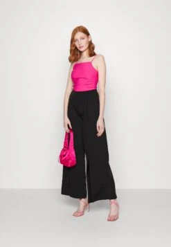 Wal G Belvita Slit Trouser - Pantalon Classique - Black -Wal G 70712b768e484e6fad26df5ecffc912c