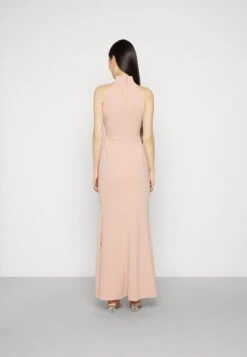 Wal G Sara Halter Neck Maxi Dress - Robe De Cocktail - Blush Pink 10 Wal G Sara Halter Neck Maxi Dress - Robe De Cocktail - Blush Pink -Wal G 74fb5fc8768b4aa48c65743228b134f9