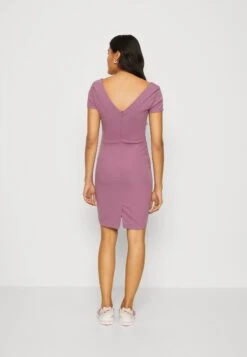 Wal G Gary Bodycon Dress - Robe En Jersey - Mauve Pink -Wal G 75a98ee8bb82493eb984a7a9739f71c3