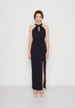 Wal G Arabella Cut Out Dress - Robe En Jersey - Navy Blue