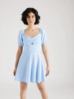 Wal G Robes Dété Robe D’été HALIDAY Femme Bleu Clair -Wal G 76ec04b1939b70cd2e0e0b16495f080a