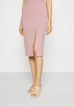 Wal G Lizzy Midi Dress - Robe En Jersey - Blush Pink -Wal G 784851a110b343f88c5f23a46129afa7