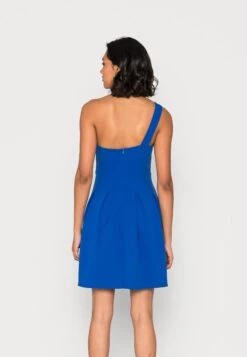 Wal G Frieda One Shoulder Skater Dress - Robe De Soirée - Electric Blue -Wal G 7859462579f54568a61fd66c84f20826