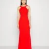 Wal G Sacha Frill Dress - Robe De Cocktail - Red -Wal G 7afe778738a04ad090049acdb681a4f8