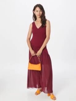 Wal G Robes De Soirée Robe De Soirée SYDNEY Femme Rouge Rubis -Wal G 7b4fd284852f20c3d3095d2b66b3532f