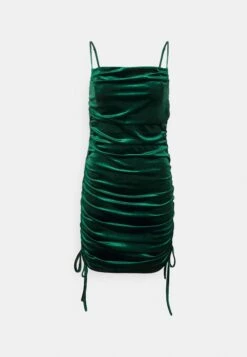 Wal G Ally Rouched Mini Dress - Robe De Soirée - Emerald Green -Wal G 7c56a45b35e844288a497f463f4afe1d