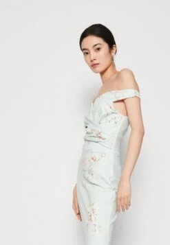 Wal G Wedding Kai V Neck Print Maxi - Robe De Cocktail - Sage Green 11 Wal G Wedding Kai V Neck Print Maxi - Robe De Cocktail - Sage Green -Wal G 7d78cfd2e1be438d8740d0dce1404732