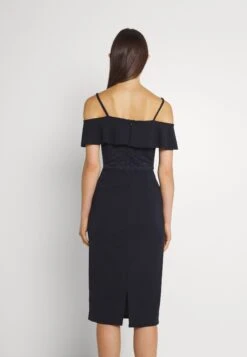 Wal G Emaan Midi Dress - Robe En Jersey - Navy Blue 10 Wal G Emaan Midi Dress - Robe En Jersey - Navy Blue -Wal G 7e16ab23d7fd49888b930b5c64b5fbe6