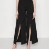 Wal G Belvita Slit Trouser - Pantalon Classique - Black -Wal G 7f918b46822d48e496d0c71370d6505b