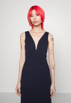 Wal G Bru Maxi - Robe De Soirée - Navy Blue -Wal G 82063fbd0faf4da0a38b6412e2c6b7ca