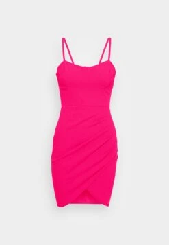 Wal G Isabel Rouched Dress - Robe En Jersey - Fushia 10 Wal G Isabel Rouched Dress - Robe En Jersey - Fushia -Wal G 8299657eddc843d3b29ee5e3b9849df7