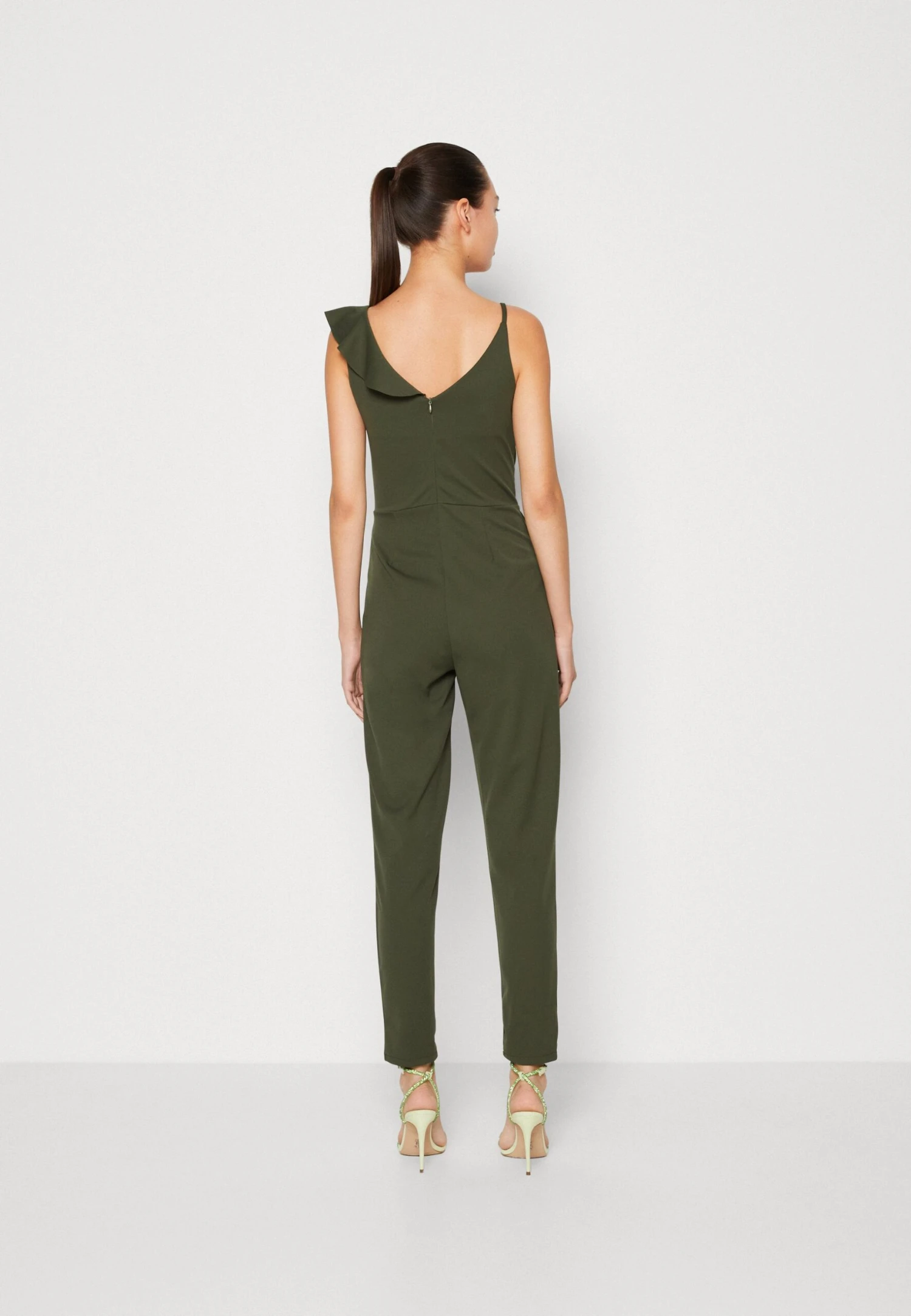 Wal G Imaani Frill Sleeve - Combinaison - Khaki 5 Wal G Imaani Frill Sleeve - Combinaison - Khaki – Image 3