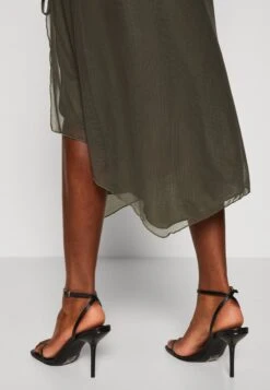 Wal G Roro Midi Skirt - Jupe Crayon - Khaki Green -Wal G 881757d78ef343c2b0f0077399ff9a0d