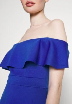 Wal G Minny Ruffle Skater - Robe De Soirée - Electric Blue -Wal G 8ab1c55f09764e648ffeb21da73b77d0