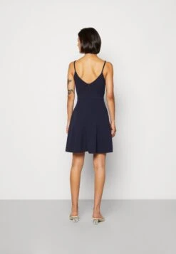 Wal G Jina Skater Dress - Robe En Jersey - Navy Blue -Wal G 8babce44aea24804824484e5ae954478