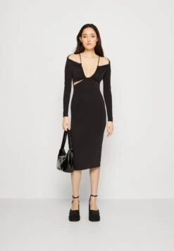 Wal G Monet Cut Out Midi - Robe En Jersey - Black 9 Wal G Monet Cut Out Midi - Robe En Jersey - Black -Wal G 8c0ba1065c484f1fb0d5ab2ddf63b08f