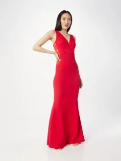 Wal G Robes De Soirée Robe De Soirée JOSEPHINE Femme Canneberge -Wal G 8c1d367eb4f2cf763b79ea4d7b5bc258