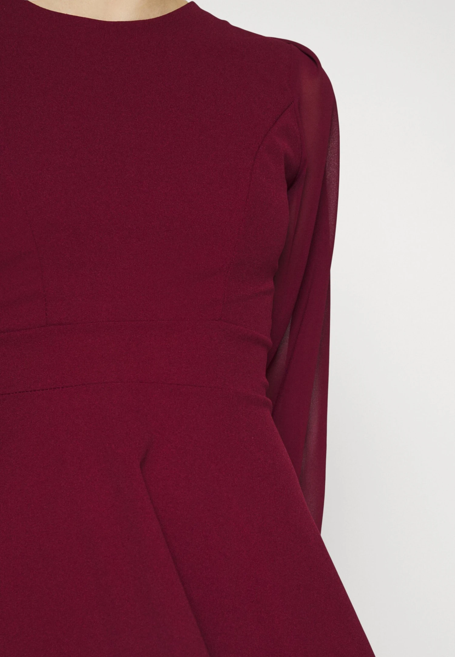 Wal G Kat Sleeve Dress - Robe De Jour - Berry Wine 8 Wal G Kat Sleeve Dress - Robe De Jour - Berry Wine – Image 6