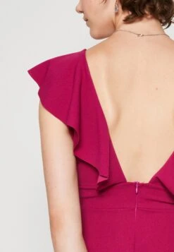 Wal G Micky Ruffle Skater - Robe De Soirée - Raspberry -Wal G 8fbb0810f8174c9289722b5880e16065