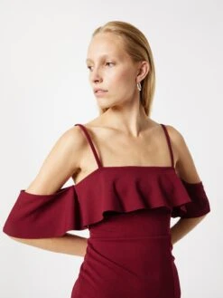 Wal G Mini-robes Robe ZIMMI Femme Lie De Vin -Wal G 92f4e0251ad99b00e3b58b97e2be3082