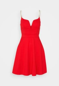 Wal G Valentines Valentina Skater - Robe En Jersey - Red 12 Wal G Valentines Valentina Skater - Robe En Jersey - Red -Wal G 950f5746be484cc5a6b7a6bbf461e5da