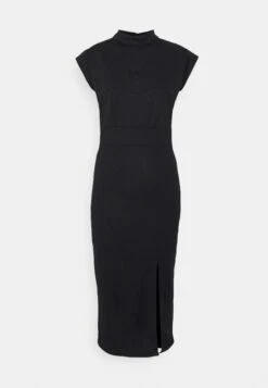 Bambinaroll Neck Midi Dress - Robe En Jersey - Black -Wal G 952bc4b0349c4101a7fe349fba021bfa