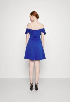 Wal G Minny Ruffle Skater - Robe De Soirée - Electric Blue -Wal G 9622ef4591c2428b9d29034b8454dc41