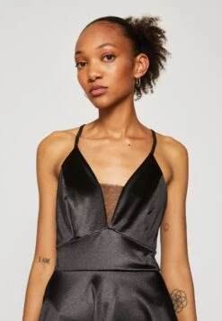 Wal G Josh Satin Skater - Robe De Soirée - Black -Wal G 9678a8b394f9402e8ce6d34df067ab19