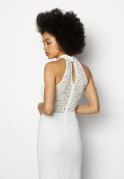 Wal G High Neck Maxi - Robe De Cocktail - White -Wal G 969ecf99c79e4210a204b0bd93f4a4f1