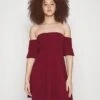 Wal G Renvi Off Shoulder Skater - Robe De Soirée - Berry Wine -Wal G 9890ec5bde044e8f97aa45e66af5adbd