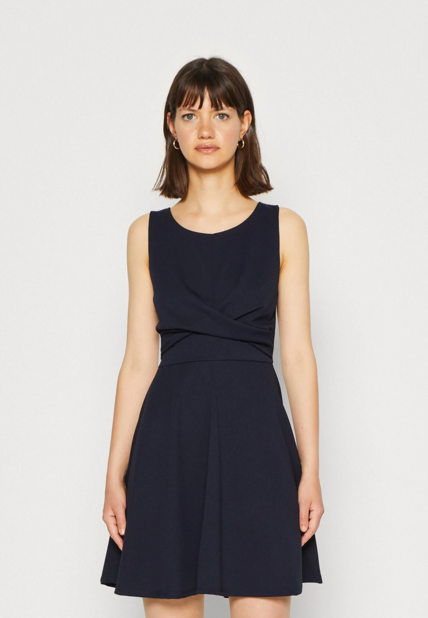 Wal G Jaqueline Skater Dress - Robe En Jersey - Navy Blue 3 Wal G Jaqueline Skater Dress - Robe En Jersey - Navy Blue