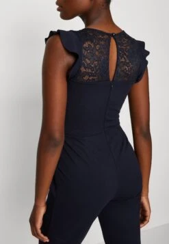 Wal G Ruffle With Back Insert - Combinaison - Navy Blue -Wal G 9bf04508bbbd4e029767ce99d7433518