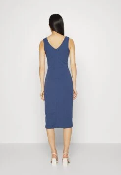 Wal G Cruise Midi Dress - Robe Fourreau - Denim Blue -Wal G 9c7db42c9e194313a4925730aedb7bd8