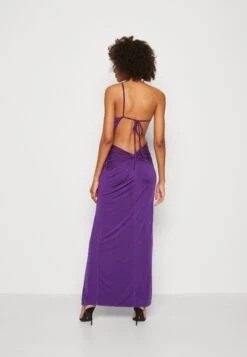Wal G Wedding Estelle Backless Maxi - Robe De Cocktail - Purple -Wal G 9c959b905aa443bfa86739faa6df23d6