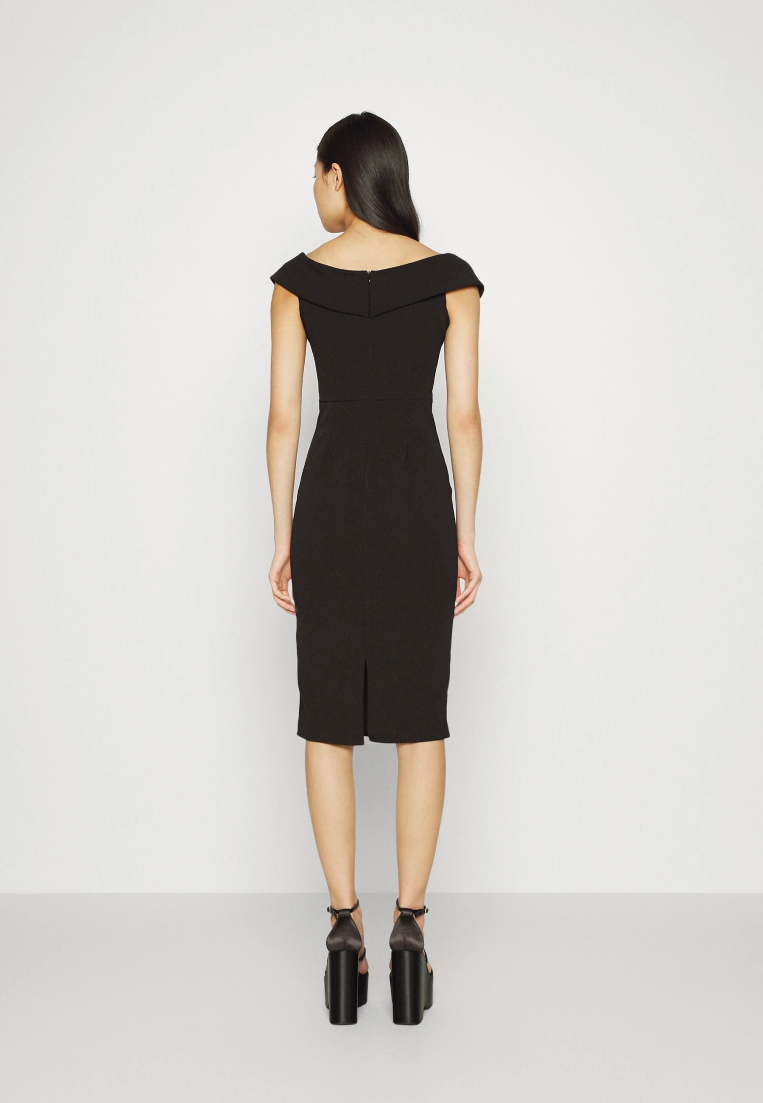 Wal G Zara Midi Dress - Robe De Soirée - Black 5 Wal G Zara Midi Dress - Robe De Soirée - Black – Image 3