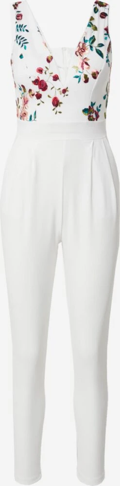 Wal G Combinaisons Longues Combinaison Femme Blanc