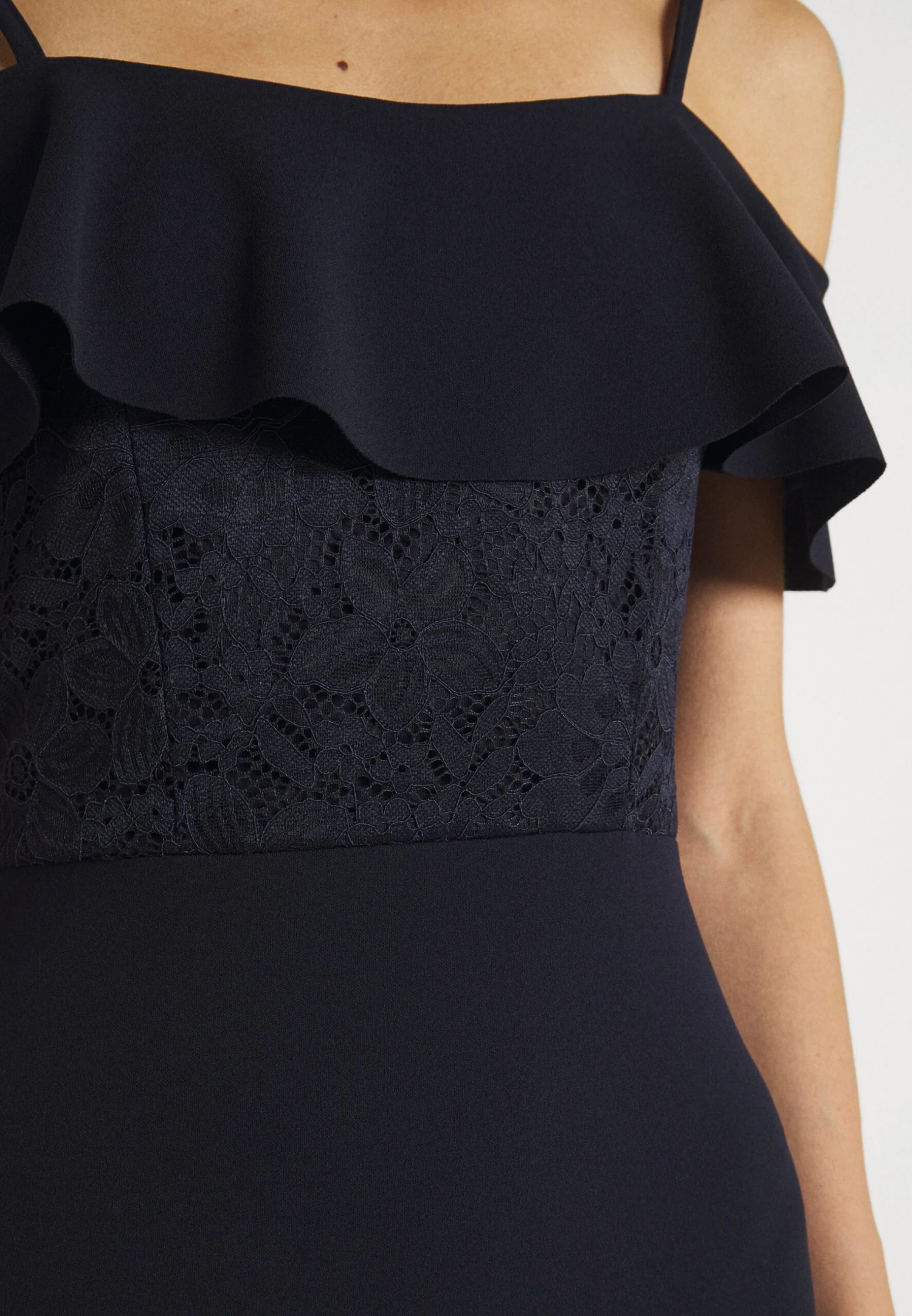 Wal G Emaan Midi Dress - Robe En Jersey - Navy Blue 8 Wal G Emaan Midi Dress - Robe En Jersey - Navy Blue – Image 6