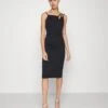 Wal G Jonny Cut Out Midi Dress - Robe De Soirée - Black -Wal G a17f218b34cf4d6da6645b291c6b83f6