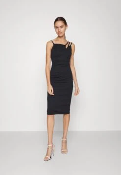 Wal G Jonny Cut Out Midi Dress - Robe De Soirée - Black