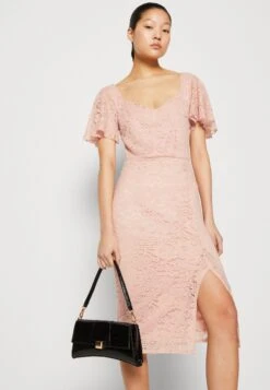Wal G Midi Dress - Robe De Soirée - Light Pink -Wal G a1a88bc57251401ea3cf7fae0880e6ea