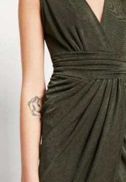 Wal G Safa Rouched Mini - Robe En Jersey - Forest Green -Wal G a202869ef683474cabd1a4c121d69413