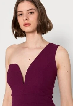 Wal G Gigi One - Robe De Cocktail - Plum -Wal G a22b78b667c74f93a5e7c5f589205e25