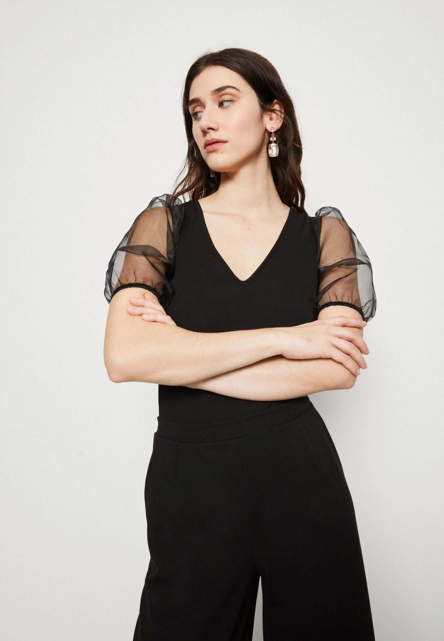 Wal G Matila Bodysuit - T-Shirt Imprimé - Black 6 Wal G Matila Bodysuit - T-Shirt Imprimé - Black – Image 4